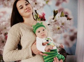 Я и Сыночек,собираемся на прогулку.