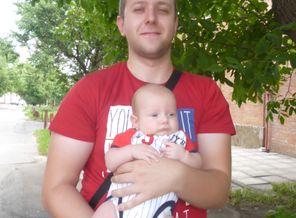 с папой