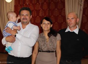 Дед, мама, папа, я