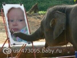 Художник рисует портрет)))