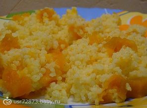 Пшенная каша с тыквой "не оставлю и ложечки"