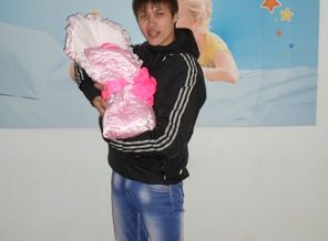 счастливый муж:)*