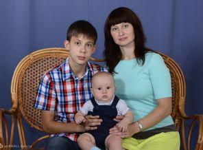 Мои сыновья Тёма и Тима