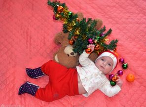 Первая новогодняя елочка Добромиры