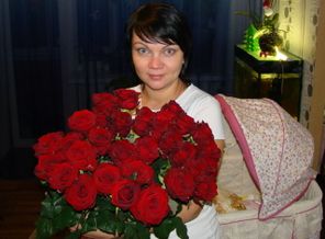 цветы от любимого мужа