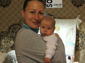 Моя долгожданная доченька.