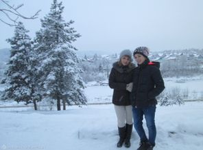 С дочей)