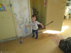 помогаю родителям с ремонтом