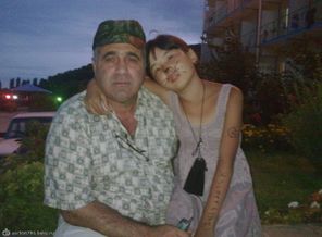 Доча с папочкой..