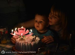 Задуваем свечку)