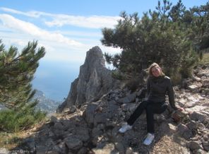 подъем на зубцы Ай-Петри - легко!!! незабываемые ощущения