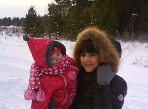 Первая прогулка в зимнем лесу