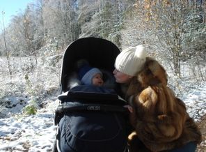 Наша первая зима даже очень хороша!