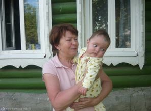 С бабулей