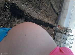 25 недель)) первые солнечные ванны в деревне)