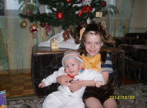 Снеговик и Чебурашка