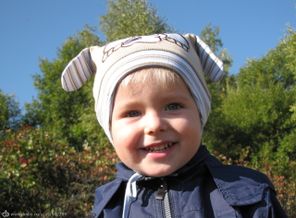 Ушки на шапке - последний писк детской моды:)