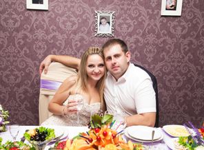 Мишутка проспал рядышком в колясочке всю свадьбу, дал родителям повеселиться.