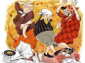 Коньяк говорил: -...Мадам...Он не стоит ваших слез...!!!  Мартини твердило: -...Ты дура...И мужик твой козел!!! И только водка кричала: -...Пляшем...Бабы...Пляшем!!!)