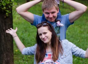 Мама,папа,я-самая счастливая семья!