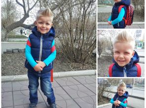 Мой самый любимый на свете мальчишечка.