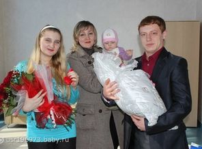 МАМА СВЕТИК.ПАПА ВИКТОР. МАМА СВЕТИКА ДАРИНА.ДОЧА КСЕНИЯ.ВЫПИСКА ВЕРОНИКИ