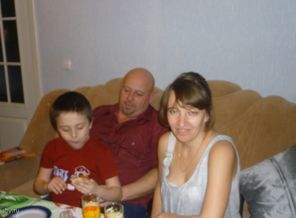 в гостях