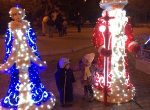 Крым г. Евпатория Новый 2014 Год.