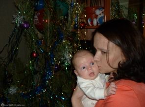 С первым Новым годом, ДОЧКА!!!