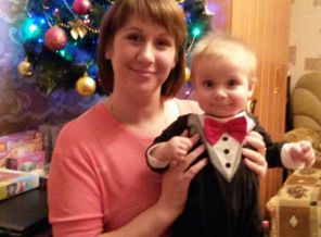 Я с Сынулей в Новогоднюю ночь...
