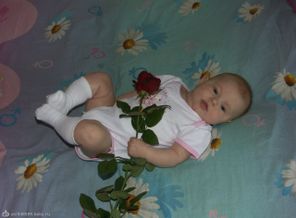 Мой цветочек с розочкой