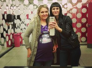 за два дня до родов...
