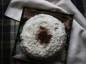 Сметанный тортик с маком