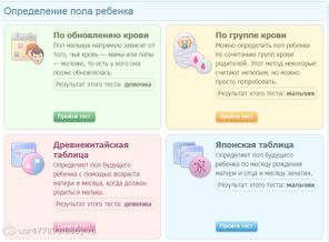 Определение пола)