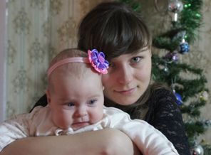 Лапочка моя любимая =)Нам очень идет бантик***