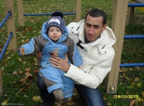 Папа с сыночком