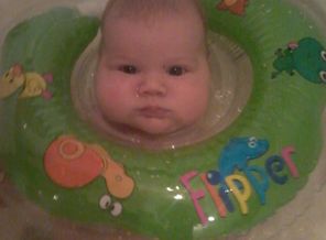CAUTION! FAST SWIMMER!