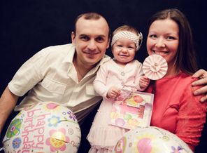 Самый важный  праздник для всей семьи: Первый день рождения любимой Полины!!!!
