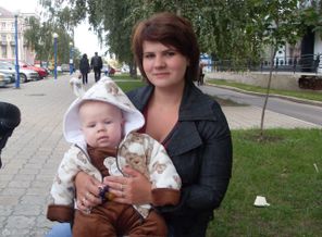 Димулька на прогулке
