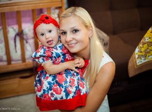 любимой доченьке годик!