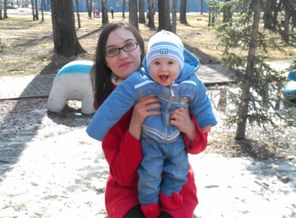 первая прогулка в парке