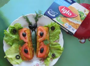 IGLO - бабочка для детской радости