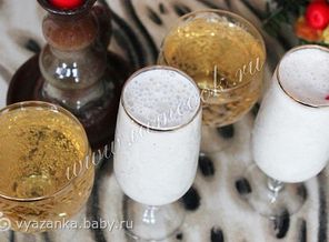 КОКТЕЙЛЬ ИЗ ШАМПАНСКОГО С МОРОЖЕНЫМ И АНАНАСОМ