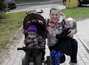 С крошками идем в Костел