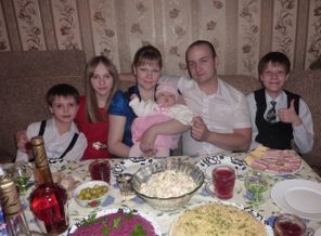 Наша семья! Новый год 2015!