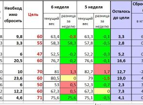 5 и 6 неделя