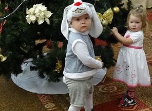 Мой зайчик на первом своем утреннике