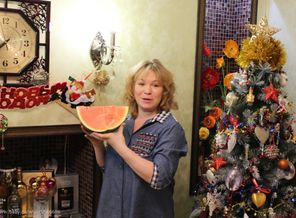 на рождество кусочек волгоградского арбуза! вот это подарок!
