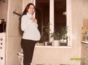 Я беременная ~ 8 мес. :)
