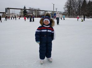 Самый маленький фигурист. Илья, 2 года!!!!